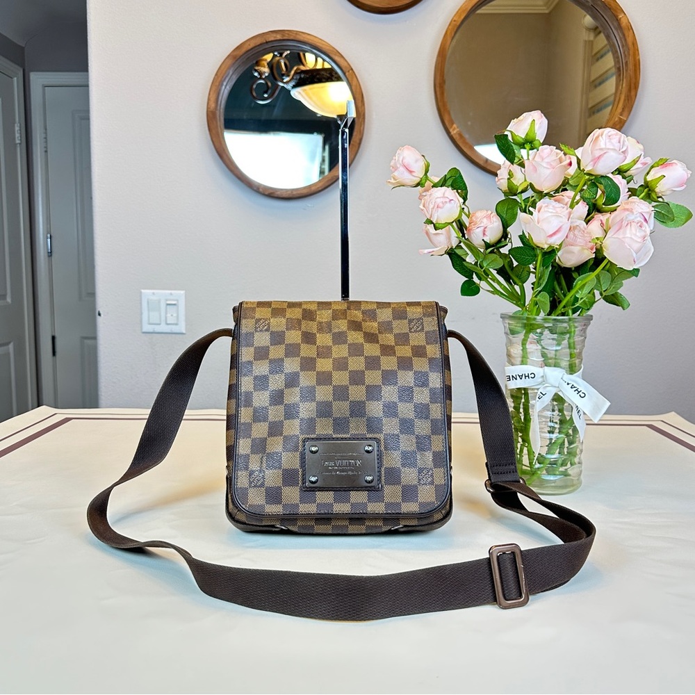Louis Vuitton Damier Ebene Shoulder Bag Crossbody